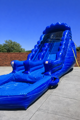 18 Ft Blue Marble Waterslide 