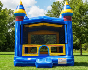 Majestic Blue Castle