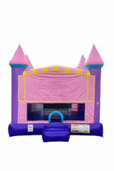 Glitter Princess Castle 2 in 1 With Basketball Hoop