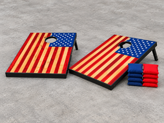 Stars and Stripes Cornhole