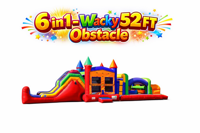 6 in1 - Wacky 52 FT Obstacle