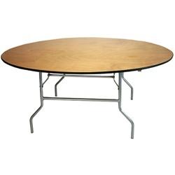 Pk- 1 Round Table w/ 6 Brown Chairs Deal