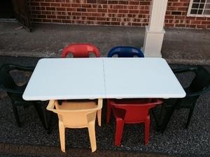 Children's Folding Table - ONLY