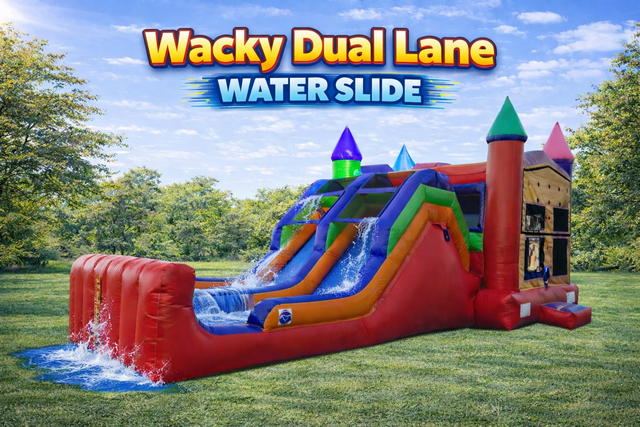 Wacky Dual Lane Water Combo