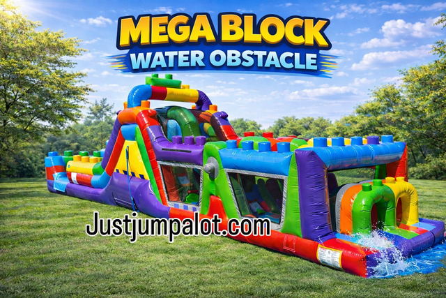Mega Block Water Obstacle 50’ FT