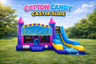 Cotton Candy Water Castle 