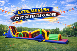 Extreme Rush - 80 FT Obstacle Course