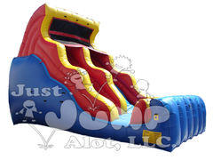 ws Blue Wave Waterslide Package w/Cotton Candy & Snowcone