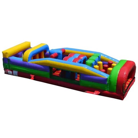 7-Element Retro Inflatable Obstacle Course