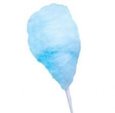 Cotton Candy- Supplies 50 People Blue Raspberry