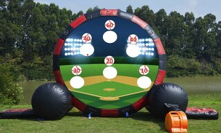 Baseball Throw Inflatable Game