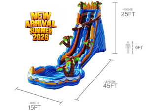 25 Foot Oasis Water Slide