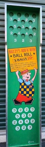 Add N' Win Buzzys Ball Roll - Green