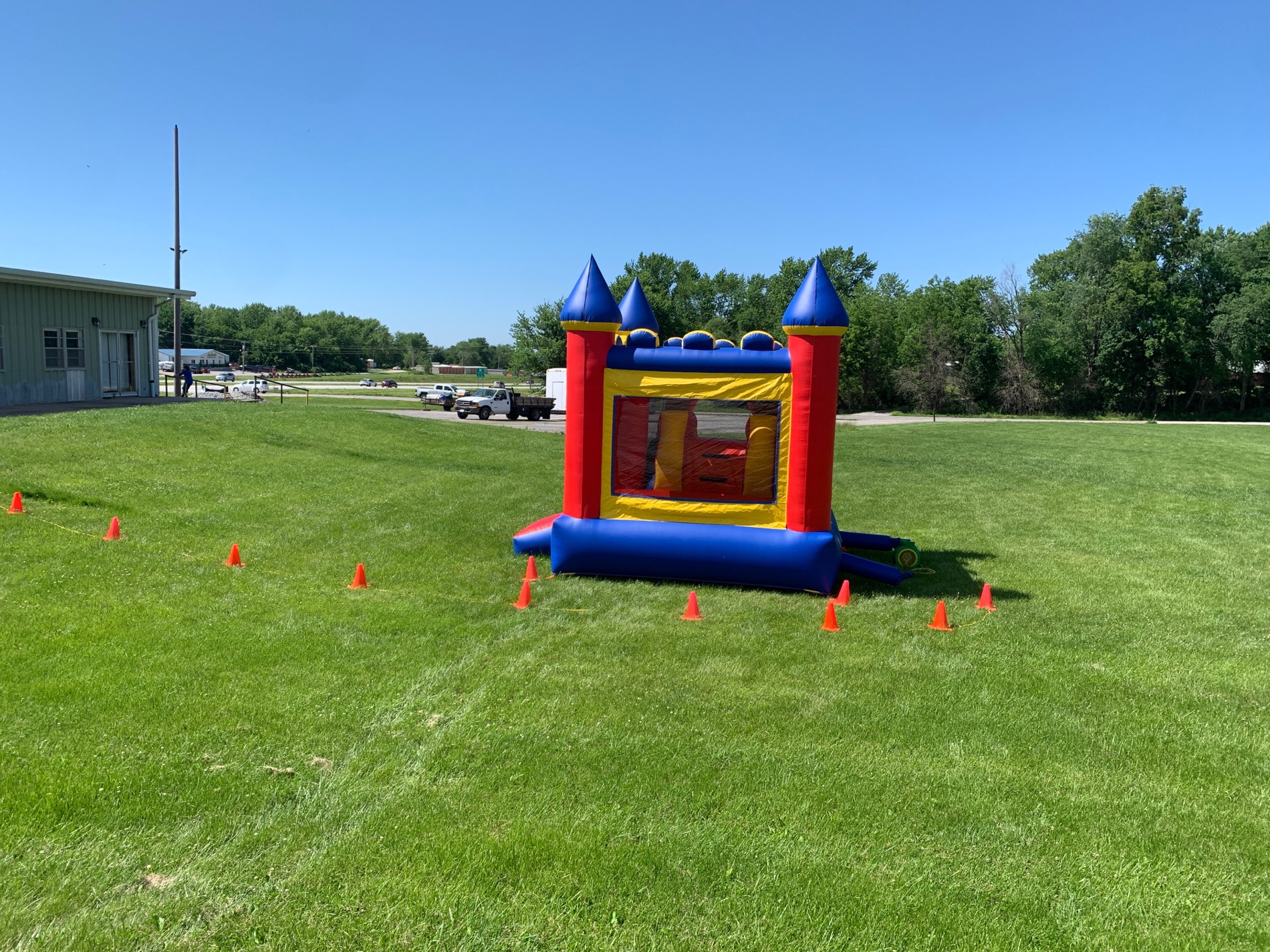 Bounce house double lane perry mo