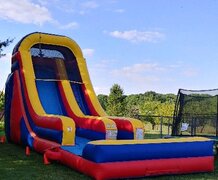 20' Primary Colors With Waterslide