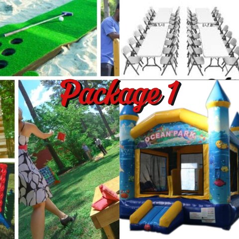Ocean Park Party Combo Package