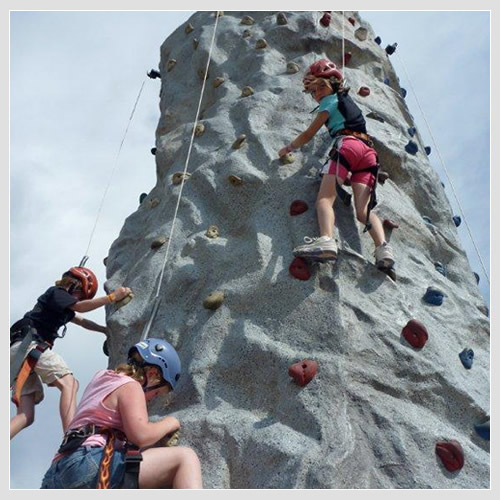 rock climbing wall rental