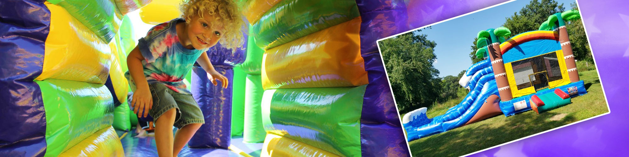 MN Vikings Bounce House with Slide Rental