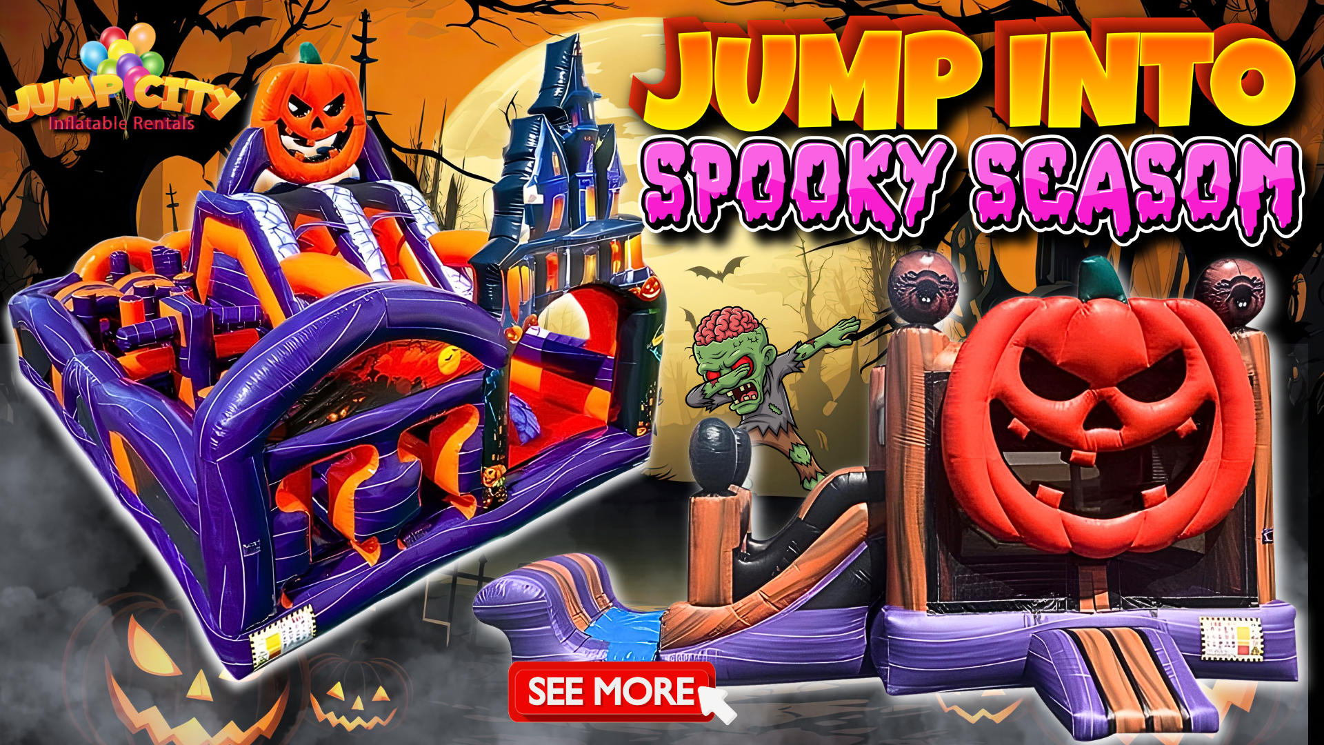 Jump City Halloween Inflatables