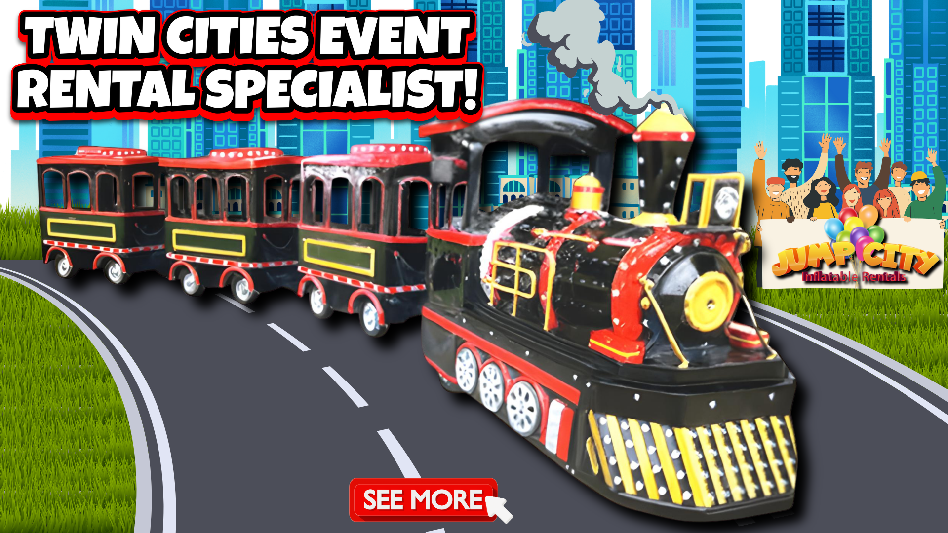 Trackless Train Rental