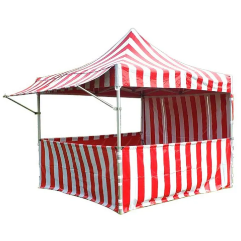 10 x 10 Red & White Pop Up Tent