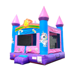 Pink Smiley Face Castle - PICKUP ONLY