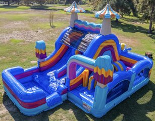 Pool Party U-Turn Wet/Dry Obstacle Course - COMING SOON