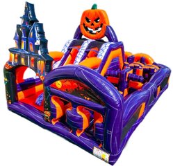 Halloween Dual Lane Obstacle Course