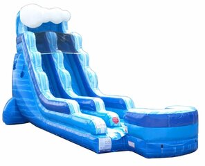 18ft Blue Wave Water Slide