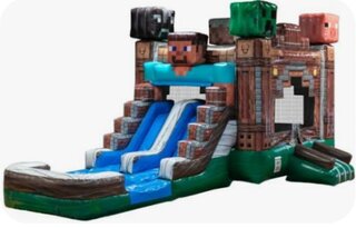 Pixelated Double Lane Wet or Dry Combo