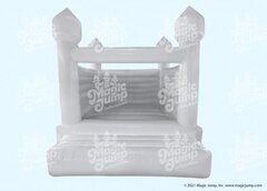 15 x 15 White Wedding Bounce House (PHOTO PROP ONLY)