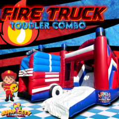 Fire Truck Toddler 4 in 1 Combo