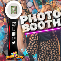 1 Photo Booth w/ Backdrop - 4 Hours