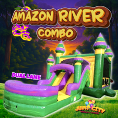 16ft x 32ft Amazon River Dual Lane Wet/Dry Combo