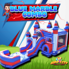 Blue Marble Wet Or Dry Slide Combo