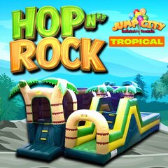 Hop N' Rock Tropical Obstacle Course