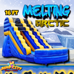 16ft Melting Arctic Water Slide