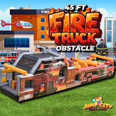 45ft Fire Truck Obstacle Course