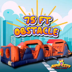 75ft 2 Lane Obstacle Challenge