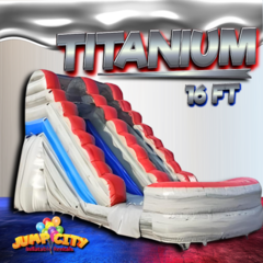16ft Titanium Water Slide