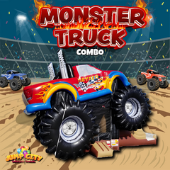 Monster Truck Bounce N' Slide