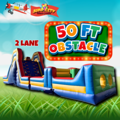 50ft 2 Lane Obstacle Challenge