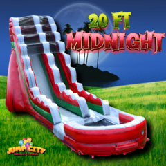 20ft Midnight Water Slide