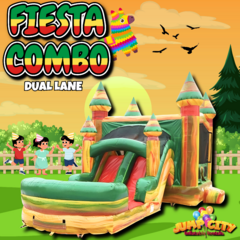 Fiesta Dual Lane Wet/Dry Slide Combo