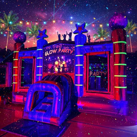 20ft x 20ft Glow Party 3 in 1