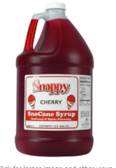 Sno Cone Syrup   1 gal.