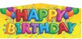 HAPPY BIRTHDAY