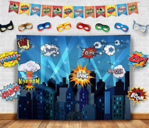 SUPERHERO SCENE SUPERHERO SCENE