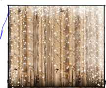 WOODEN GLITTER WOODEN GLITTER