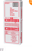 Cotton Candy Cones /Case